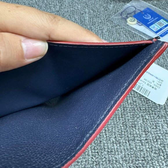 Authentic Louis Vuitton Victorine Navy Monogram Leather Wallet - Picture 15 of 15